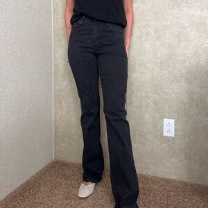 Levi’s Black High Rise Bootcut Jeans